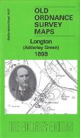Longton (Adderley Green) 1898: Staffordshire Sheet 18.07 - Old Ordnance Survey Maps of Staffordshire (Sheet map, folded)