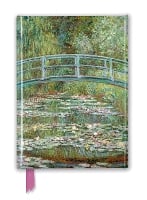 Claude Monet: Bridge over a Pond of Water Lilies (Foiled Journal) - Flame Tree Notebooks