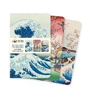 Japanese Woodblocks Set of 3 Mini Notebooks - Mini Notebook Collections
