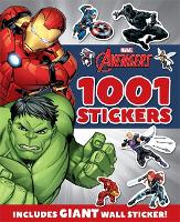 Marvel Avengers (F): 1001 Stickers (Paperback)