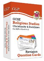 GCSE AQA A Religious Studies: Christianity & Buddhism Revision Question Cards