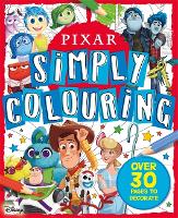 Pixar: Simply Colouring (Paperback)