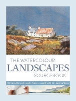 The Watercolour Landscapes Sourcebook: 50 Beautiful Pictures to Trace & Paint, with Full-Size Outlines (Paperback)