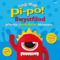 Codi Fflap Pi-Po! Bwystfilod / Pop-Up Peekaboo! Monsters (Hardback)