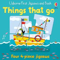 Usborne First Jigsaws And Book: Things that go - Usborne First Jigsaws And Book (Paperback)