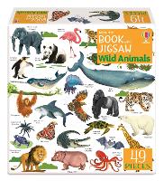Usborne Book and Jigsaw Wild Animals - Usborne Book and Jigsaw (Paperback)