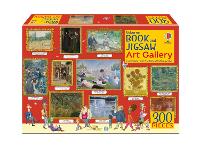 Book and Jigsaw Art Gallery - Usborne Book and Jigsaw (Paperback)