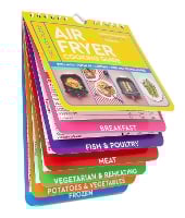 The Complete Air Fryer Cooking Guide: 275+ Most Popular Cooking Times and Temperatures - THE SUNDAY TIMES BESTSELLER - Air Fryer Cookbook series (Spiral bound)