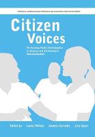 Citizen Voices: Performing Public Participation in Science and Environment Communication - European Communication Research and Education Association (Paperback)