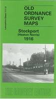 Stockport (Heaton Norris) 1916: Lancashire Sheet 111.12 - Old O.S. Maps of Lancashire (Sheet map, folded)