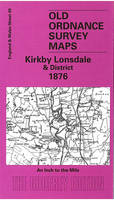 Kirkby Lonsdale & District 1876: One Inch Sheet 049 - Old Ordnance Survey Maps - Inch to the Mile (Sheet map)