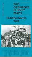 Radcliffe (North) 1908: Lancashire Sheet 87.16 - Old O.S. Maps of Lancashire (Sheet map, folded)