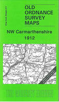 NW Carmarthenshire 1912: One Inch Sheet 211 - Old Ordnance Survey Maps - Inch to the Mile (Sheet map, folded)