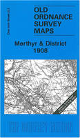 Merthyr and District 1908: One Inch Sheet 231 - Old Ordnance Survey Maps - Inch to the Mile (Sheet map, folded)