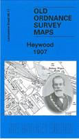 Heywood 1907: Lancashire Sheet 88.11 - Old Ordnance Survey Maps of Lancashire (Sheet map, folded)