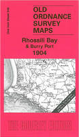 Rhossili Bay and Burry Port 1904: One Inch Sheet 246 - Old Ordnance Survey Maps - Inch to the Mile (Sheet map, folded)