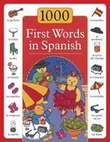 1000 First Words in Spanish (Hardback)