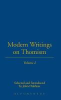 Modern Writings On Thomism (Hardback)