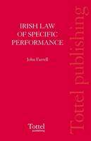 Irish Law of Specific Performance (Hardback)