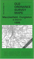 Macclesfield, Congleton & District 1898: One Inch Sheet 110 - Old Ordnance Survey Maps - Inch to the Mile (Sheet map, folded)