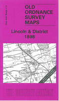 Lincoln and District 1898: One Inch Sheet 114 - Old Ordnance Survey Maps - Inch to the Mile (Sheet map, folded)