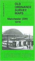Manchester SW 1916: Lancashire Sheet 104.10b - Old Ordnance Survey Maps of Lancashire (Sheet map, folded)
