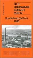 Sunderland (Pallion) 1895: County Durham Sheet 8.13 - Old Ordnance Survey Maps of County Durham (Sheet map, folded)