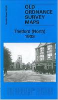 South Norfolk 1903  Sheet 102.12 Brand New Old Ordnance Survey Map Thetford 