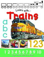 Learn to Write With Trains (Spiral bound)