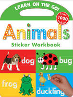 Animals Sticker Workbook - Learn on the Go (Multiple items)