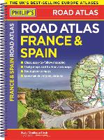 Philip's France and Spain Road Atlas (Spiral bound)