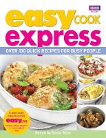 Easy Cook: Express: Over 100 Quick Recipes for Busy People (Paperback)