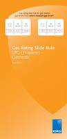 Gas Rating Slide Rule: LPG (propane) - Domestic (Paperback)