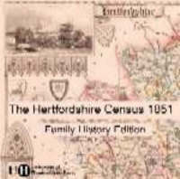 Hertfordshire Census 1851: Family History Edition (CD-ROM)