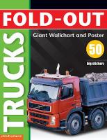 Fold-Out Poster Sticker Book: Trucks - Fold-Out Poster Sticker Book