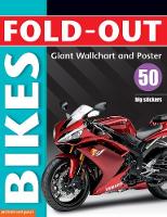 Fold-Out Poster Sticker Book: Bikes - Fold-Out Poster Sticker Book