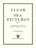 Sea Pictures: Arranged for chorus (vocal score: 1. Sea Slumber Song)