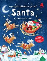 Fy Llyfr Sticeri Cyntaf Santa/My First Sticker Book Santa (Paperback)