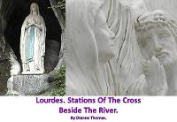 Lourdes. Stations Of The Cross Beside The River. (Paperback)