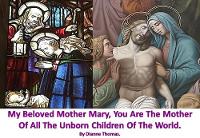 My Beloved Mother Mary, You Are The Mother Of All The Unborn Children Of The World. (Paperback)