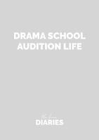 Drama School Audition Life (Hardback)