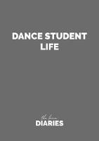 Dance Student Life (Hardback)