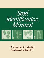 Seed Identification Manual (Paperback)