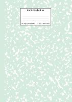 Marble Notebook A4: Mint Green College Ruled Journal - Pastel Stationery Notebooks A4 3 (Paperback)