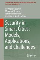 Security in Smart Cities: Models, Applications, and Challenges - Lecture Notes in Intelligent Transportation and Infrastructure (Hardback)
