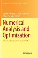 Numerical Analysis and Optimization: NAO-IV, Muscat, Oman, January 2017 - Springer Proceedings in Mathematics & Statistics 235 (Paperback)