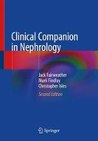 Clinical Companion in Nephrology (Paperback)