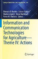 Information and Communication Technologies for Agriculture—Theme IV: Actions - Springer Optimization and Its Applications 185 (Paperback)