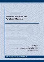 Advanced Structural and Functional Materials - Materials Science Forum (Paperback)