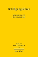 Beteiligungslehren: Modelle, Erscheinungsformen und Herausforderungen im chinesisch-deutschen Rechtsvergleich. Beiträge der 5. Tagung des Chinesisch-Deutschen Strafrechtslehrerverbandes - Schriften zum Ostasiatischen Strafrecht (Paperback)